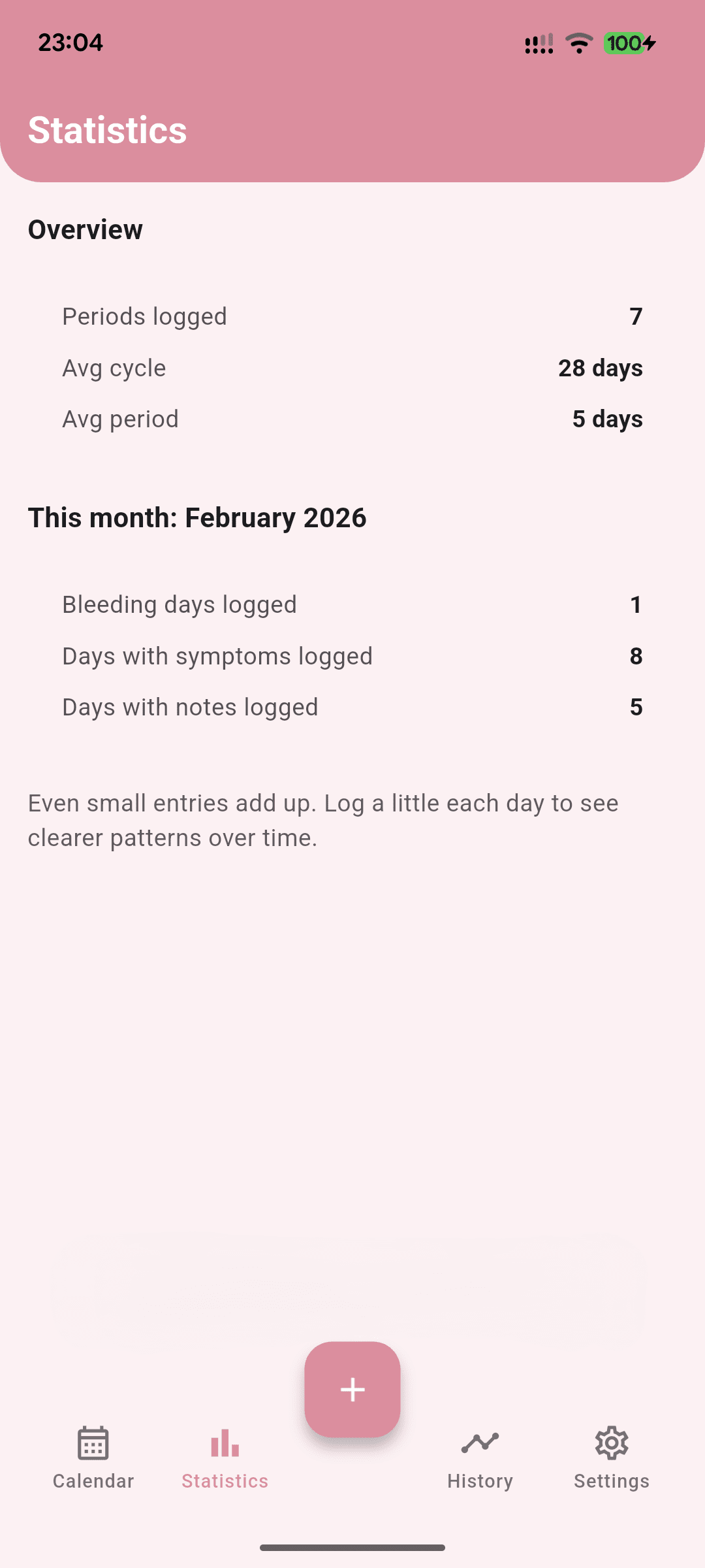 [SCREENSHOT: Statistics]